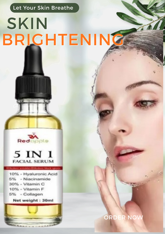 5 in 1 Facial Serum 60 ml Pack of 2